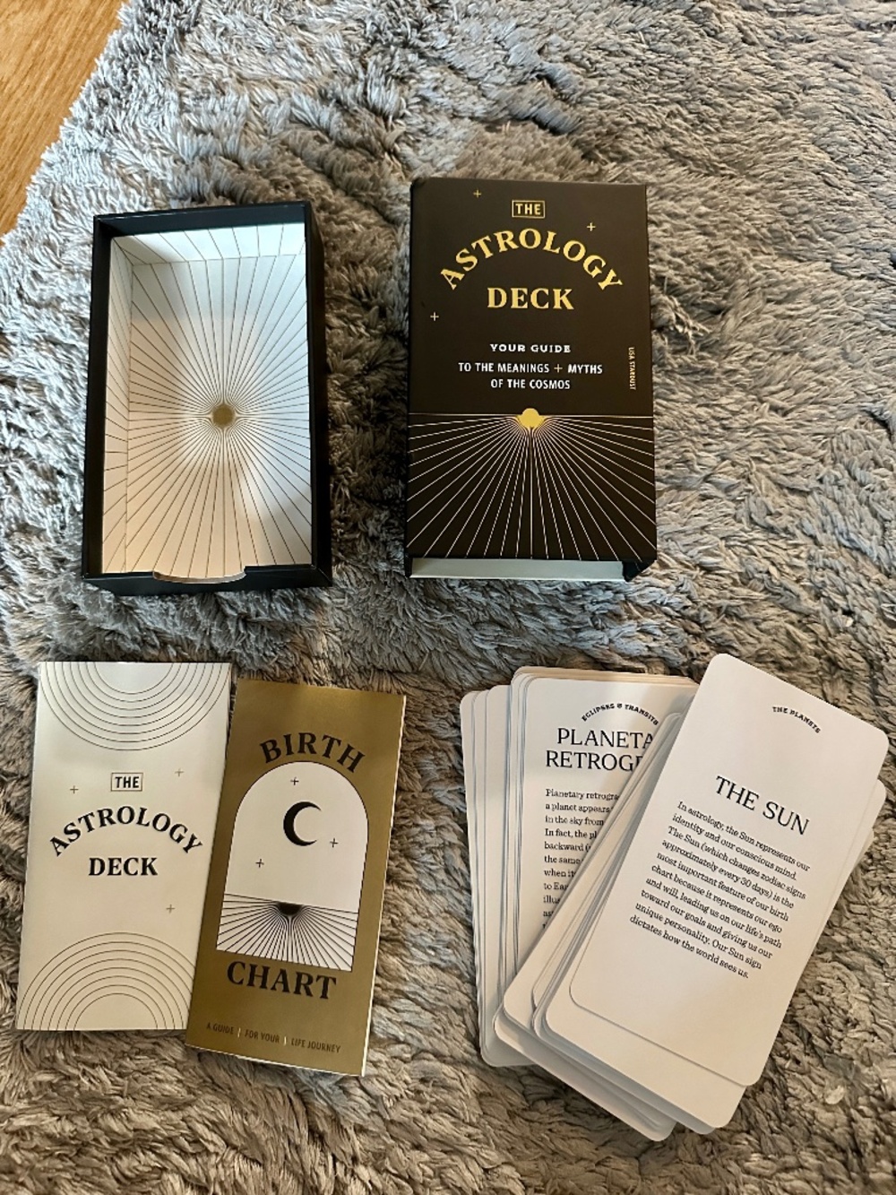 The Astrology Deck Lisa Stardust 70 Cards Birth Chart Like New